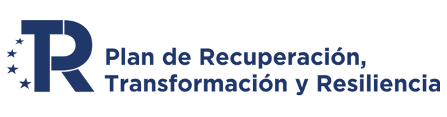 Logo Plan de Recuperación en azul
